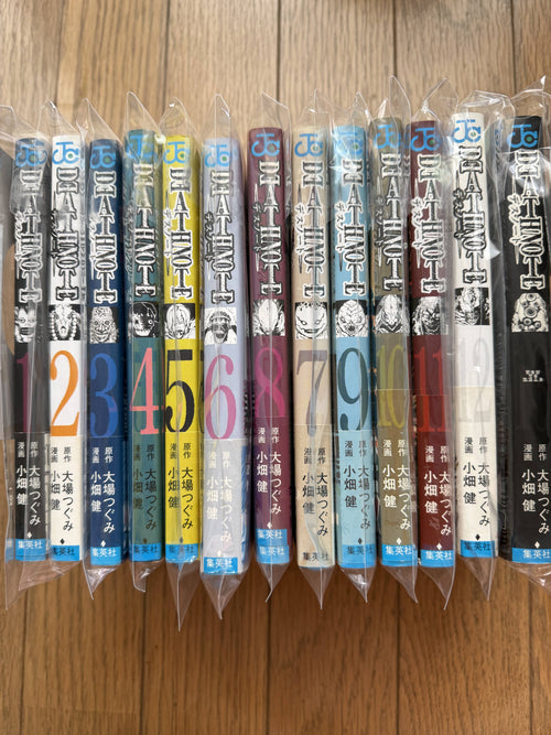 Death Note — Complete 13-Volume Set (Vols 1–12 + Vol. 13 "How to Read")｜Tsugumi Ohba & Takeshi Obata, Original Japanese (Shueisha Jump Comics)