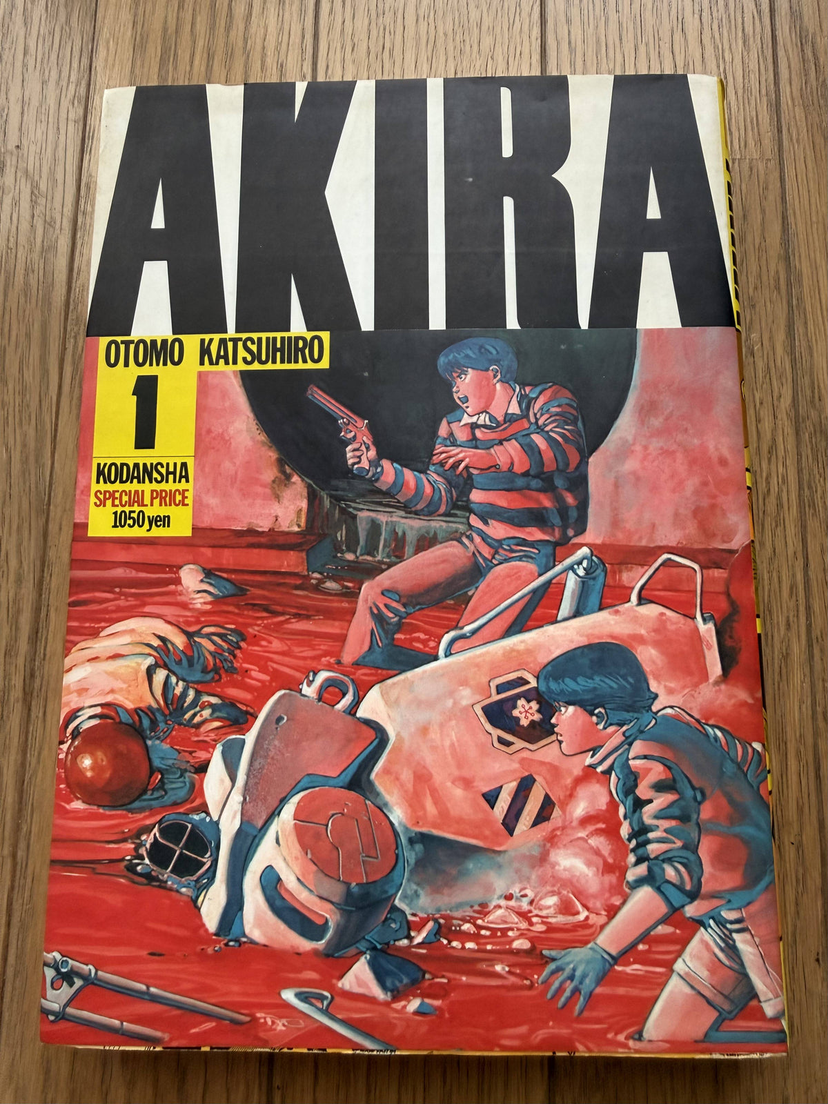 Akira — Complete 6-Volume Set (鉄雄→金田)｜Otomo Katsuhiro, Original Japanese KC Deluxe Tankōbon (Kodansha, KCDX-11–339)