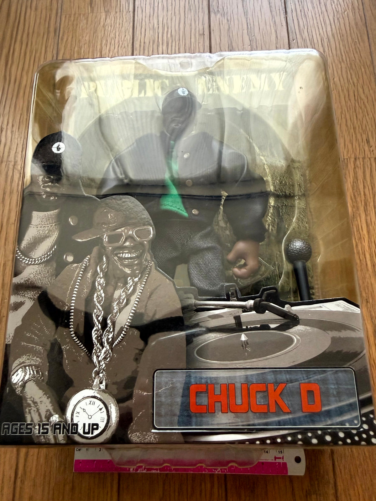 Public Enemy — Chuck D & Flavor Flav Mezco Figures Set (2006), Sealed