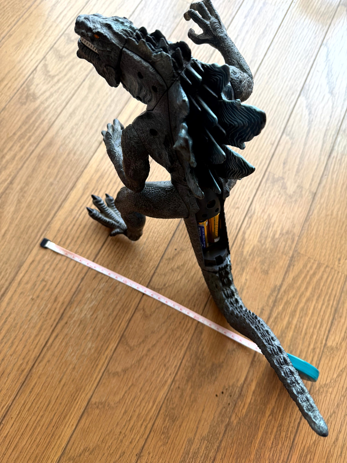 Godzilla 1998 "Living Godzilla" — Bandai Japan Electronic Figure, 30 cm, Tested & Roaring (Trendmasters)