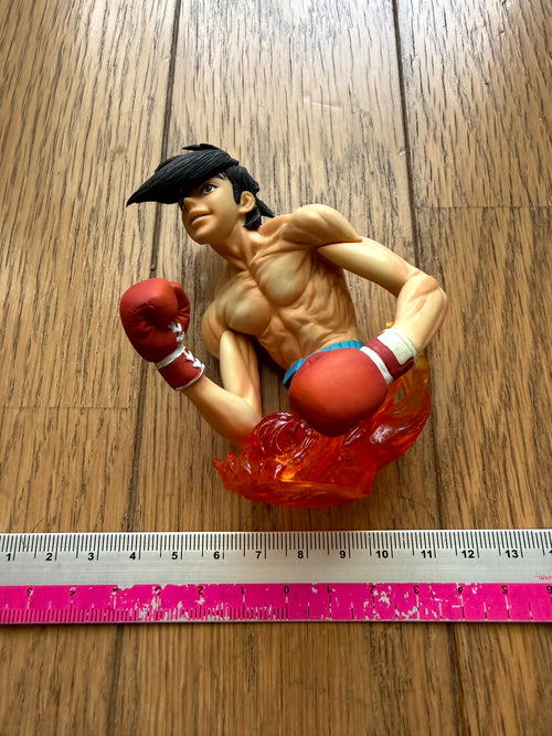 Ashita no Joe — YUJIN Fighting Collection Figure Set (Color Ver.), Japan | Yabuki Joe · Carlos Rivera · Jose Mendoza · Last Scene