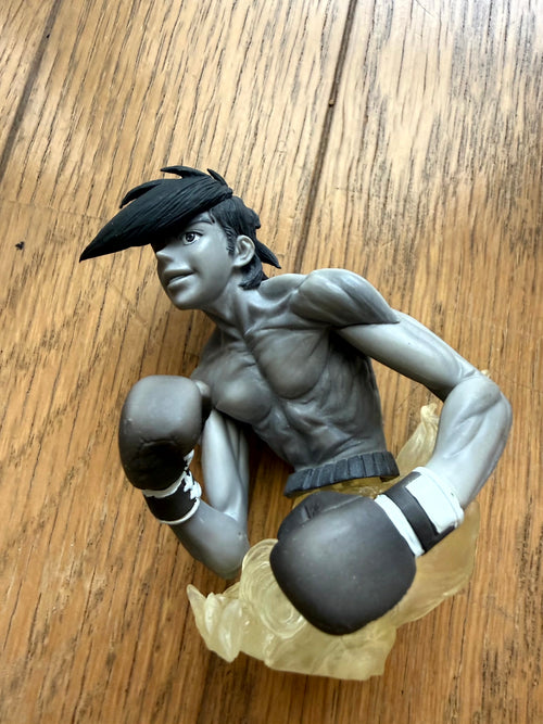 Ashita no Joe — YUJIN Fighting Collection Figure Set (Monochrome / Manga Ver.), Japan | Yabuki Joe · Carlos Rivera · Jose Mendoza · Last Scene — 5 Figures