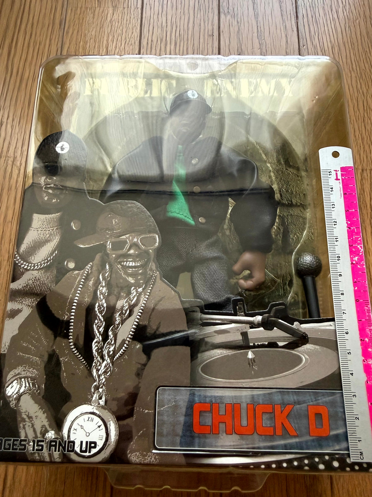 Public Enemy — Chuck D & Flavor Flav Mezco Figures Set (2006), Sealed