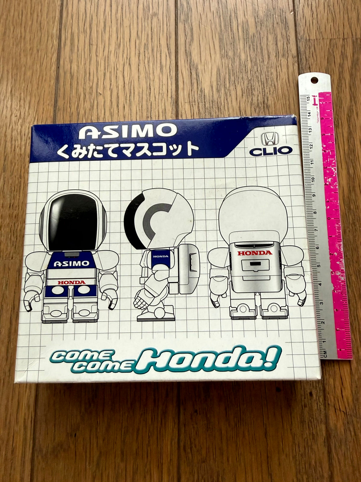 Honda ASIMO Assemble Mascot — "Come Come Honda!" Clio Dealer Promo, Japan (Sealed)