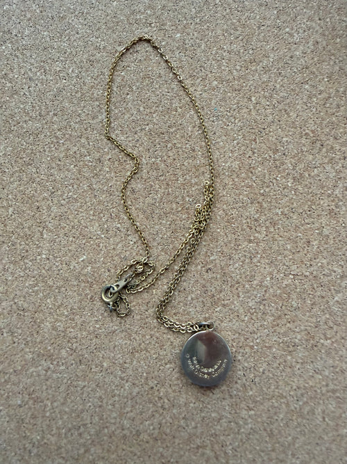 Tokyo Disneyland Mickey Mouse Pendant Necklace — Vintage 1980s, Official (© Walt Disney Company)