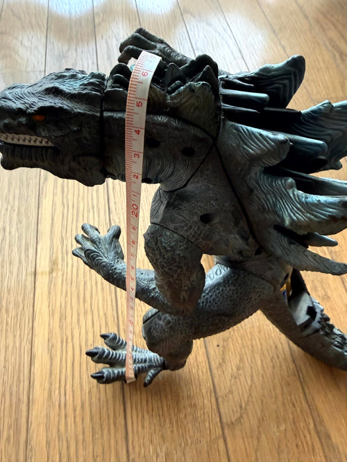 Godzilla 1998 "Living Godzilla" — Bandai Japan Electronic Figure, 30 cm, Tested & Roaring (Trendmasters)
