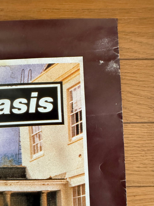 Oasis "Be Here Now" — Original 1997 Japanese Promo Poster (Epic/Sony, A1, NOT FOR SALE)