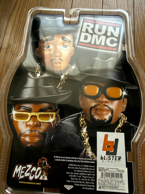 Run-DMC — Mezco 7" Figure Set (Japan Exclusive) | Run · DMC · Jam Master Jay, Sealed