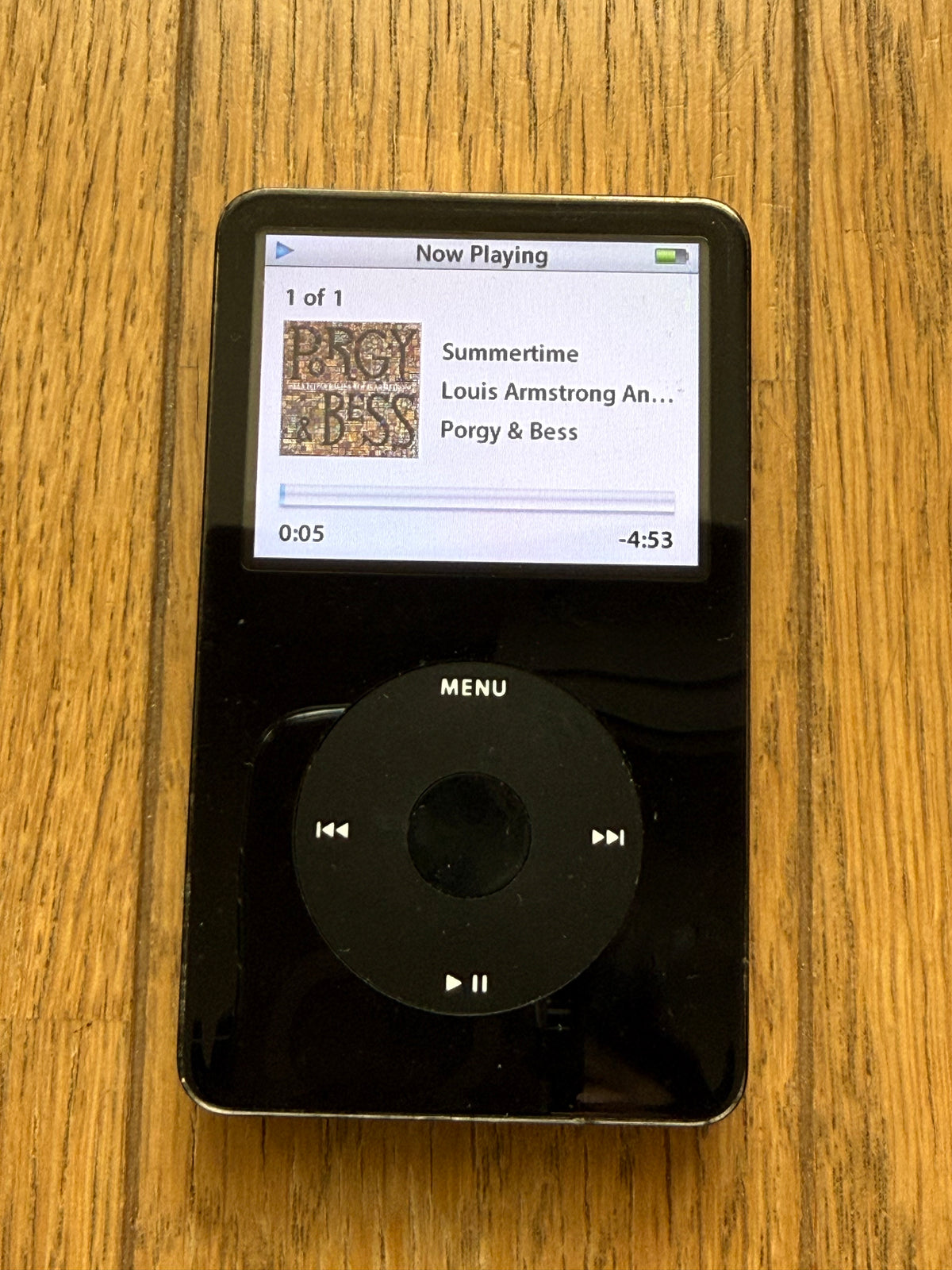 iPod Video 5th Gen — Wolfson DAC · 512GB · Restored by Hand