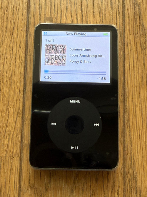 iPod Video 5th Gen — Wolfson DAC · 512GB · Restored by Hand