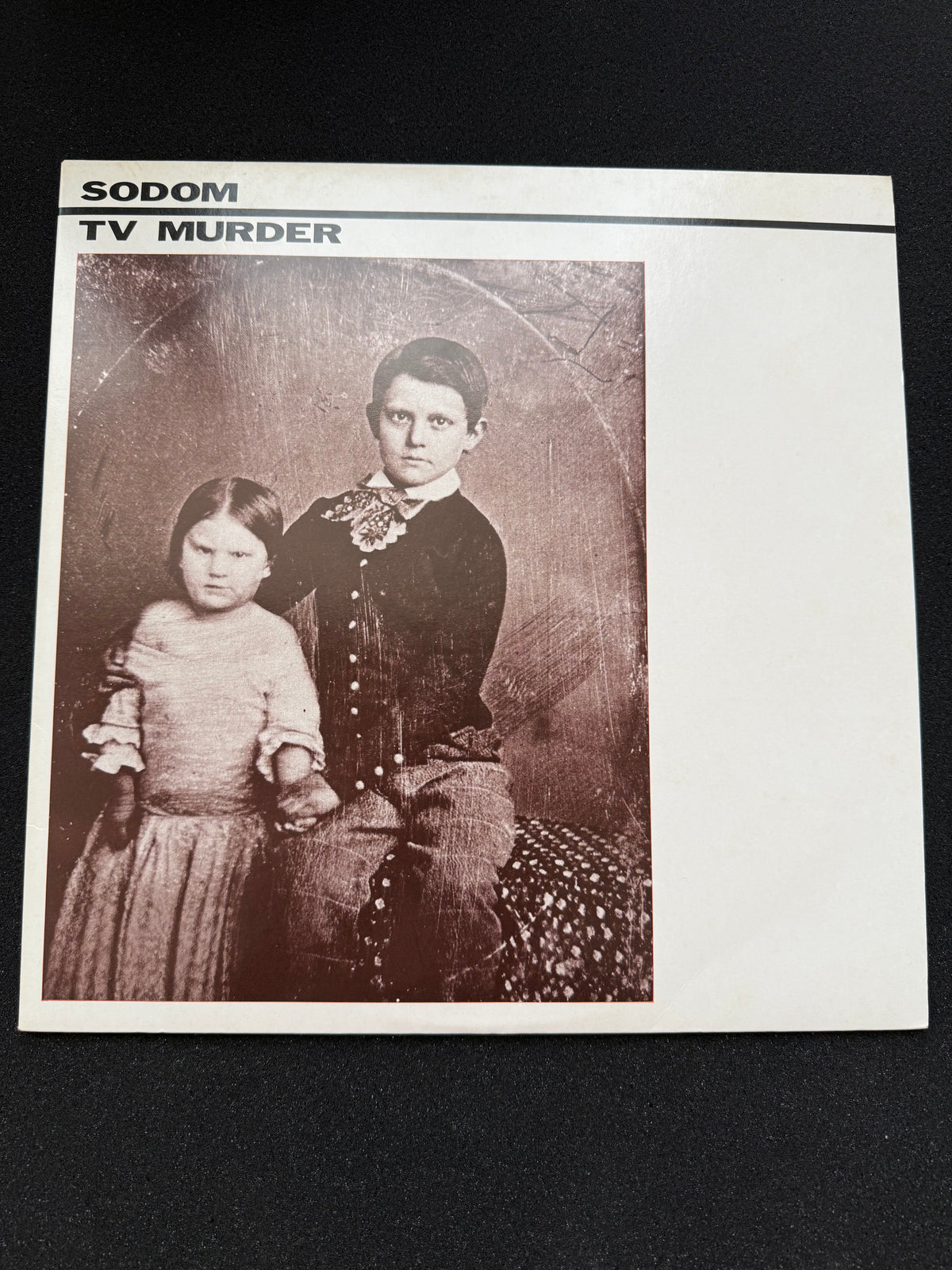 SODOM — TV Murder 1985 Japanese Underground Private Press · Trans Records TRANS-02