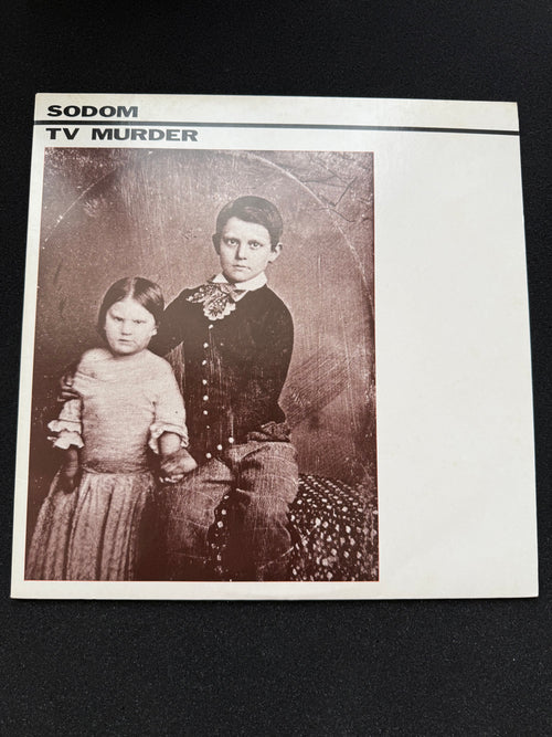 SODOM — TV Murder 1985 Japanese Underground Private Press · Trans Records TRANS-02