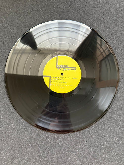 SODOM — TV Murder 1985 Japanese Underground Private Press · Trans Records TRANS-02