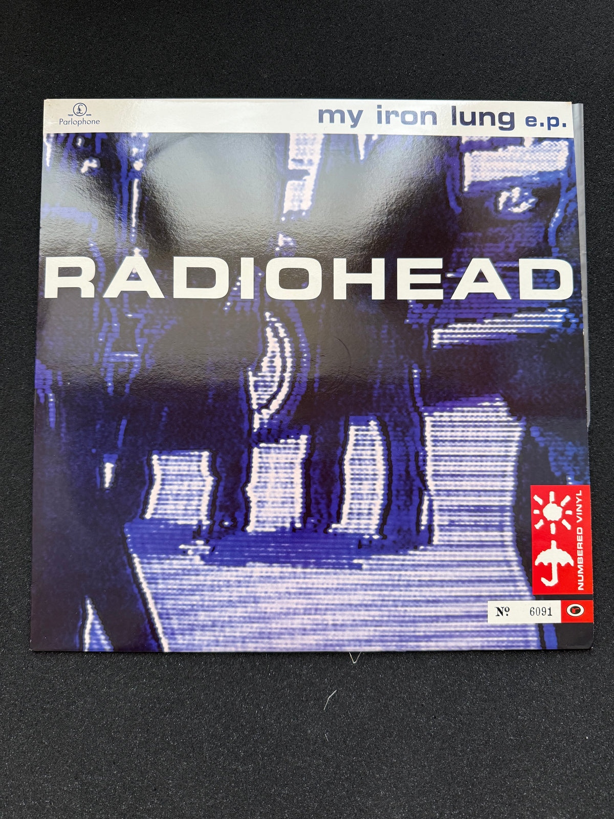 Radiohead — My Iron Lung E.P. 1994 Numbered Limited 12" · Parlophone 12R 6394 · No. 6091