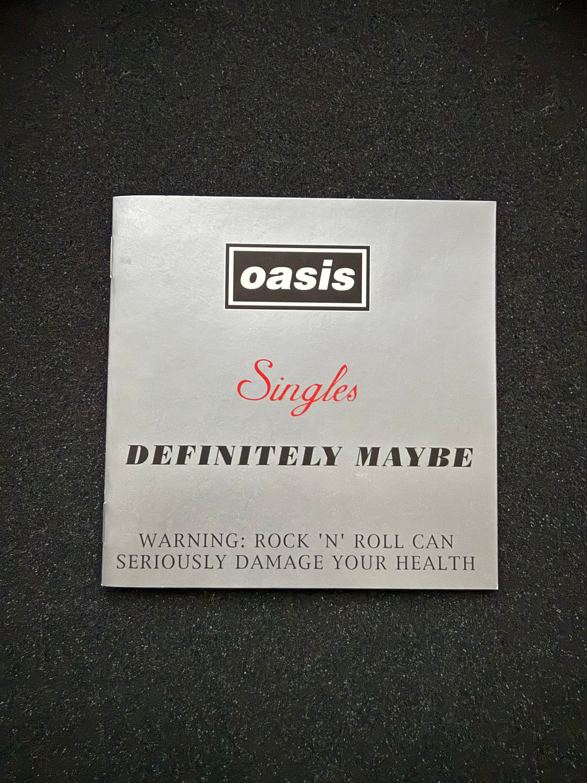 Oasis — Definitely Maybe Singles｜1996 UK Limited CD Box Set, Cigarette-Case Packaging (Creation / Helter Skelter)