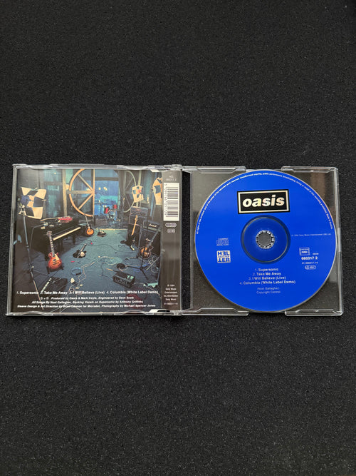 Oasis — Definitely Maybe Singles｜1996 UK Limited CD Box Set, Cigarette-Case Packaging (Creation / Helter Skelter)