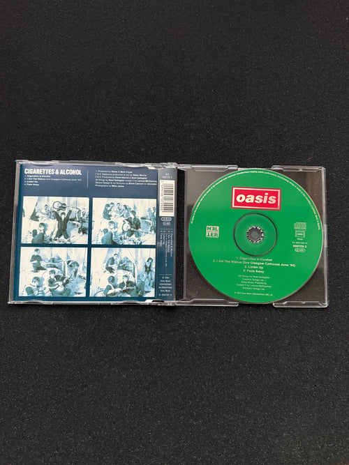 Oasis — Definitely Maybe Singles｜1996 UK Limited CD Box Set, Cigarette-Case Packaging (Creation / Helter Skelter)