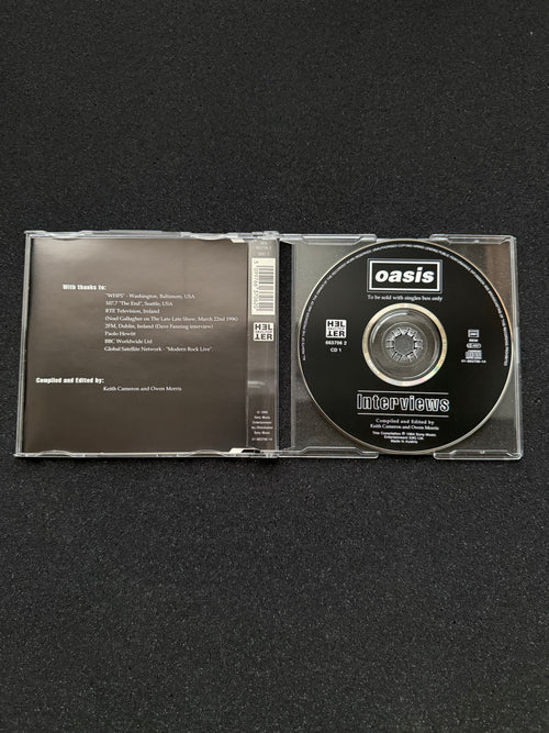 Oasis — Definitely Maybe Singles｜1996 UK Limited CD Box Set, Cigarette-Case Packaging (Creation / Helter Skelter)